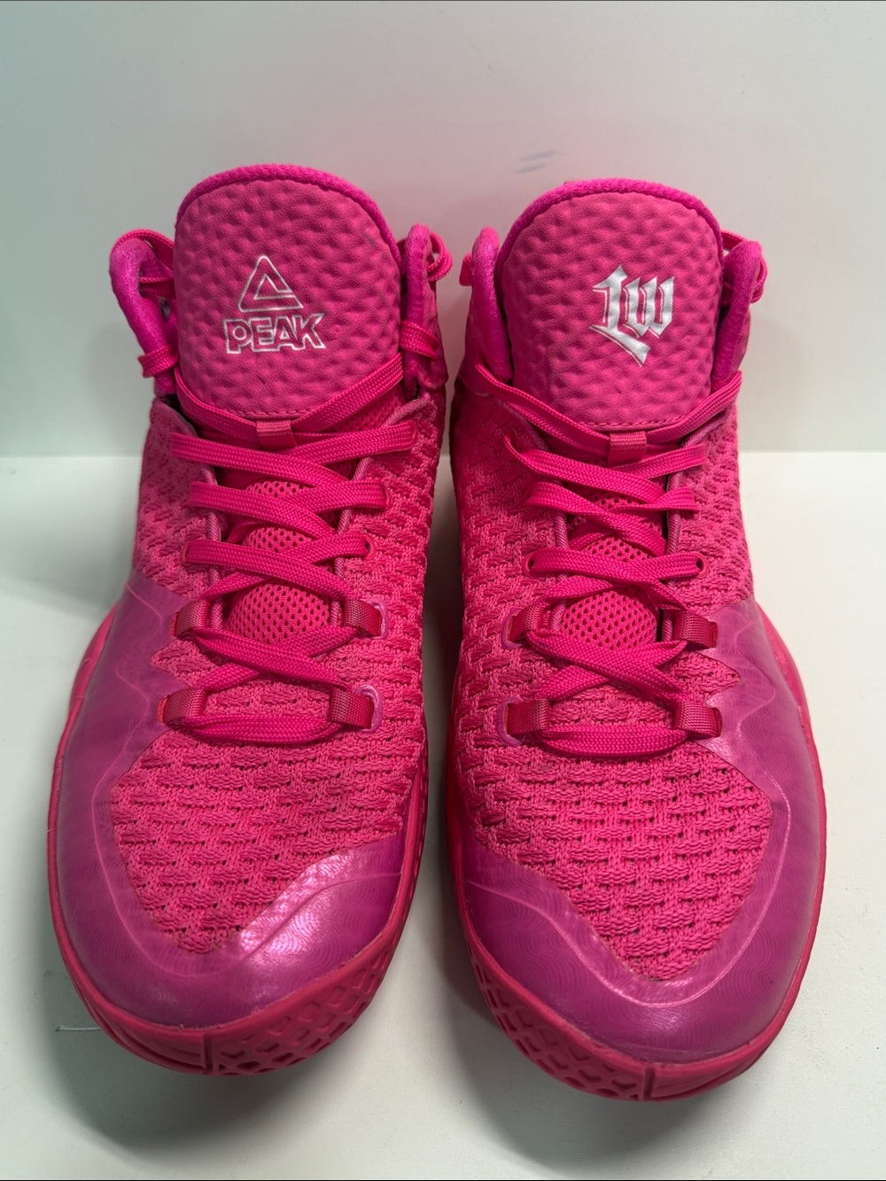Women's Pink Performance Basketball Shoes. Size 8